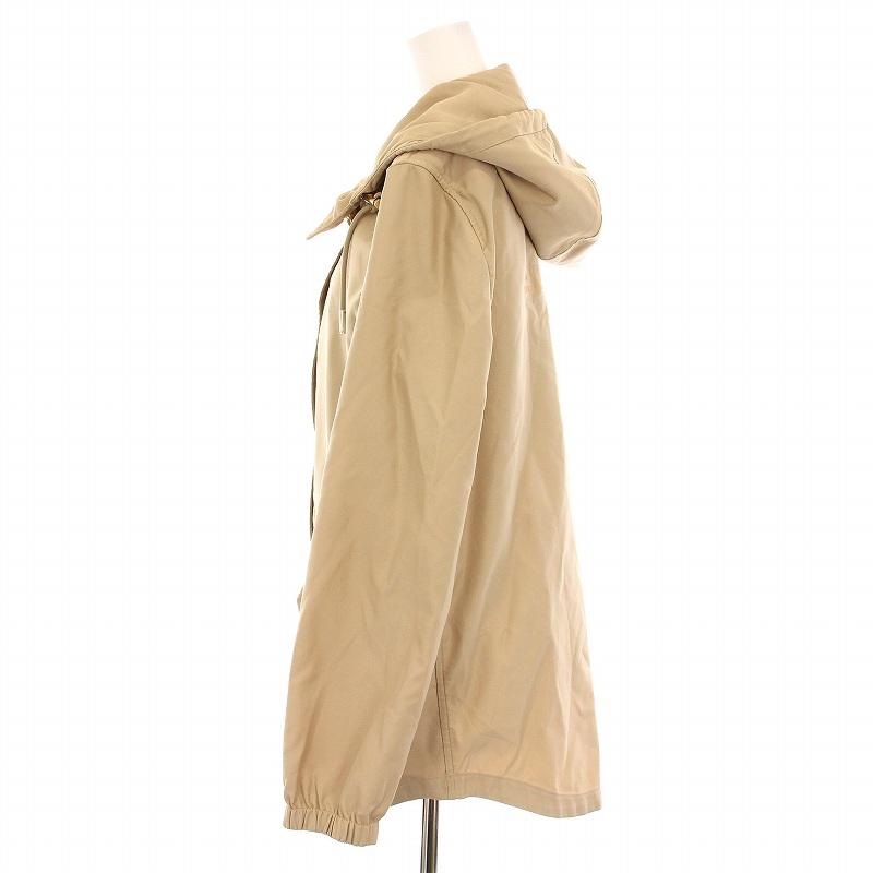 AIGLE◇マウンテンパーカー/L/ポリエステル/BEG/無地/ZBFAN76-JS 透湿