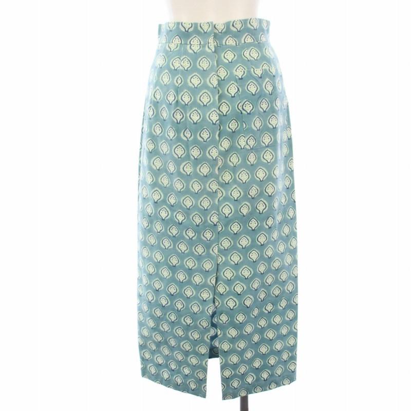 SZ blockprints ronherman フレアースカート