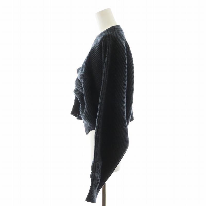 エンフォルド ENFOLD 23AW TUCK SHORT KNIT PULLOVER ニット セーター