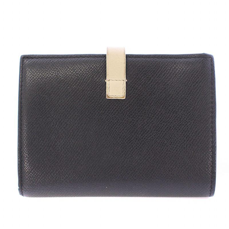 CELINE セリーヌ ミディアム ストラップウォレット 二つ折り財布