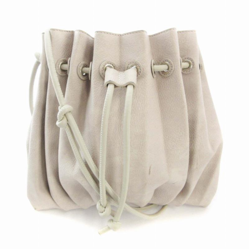 アメリヴィンテージ Ameri VINTAGE ショルダーバッグ プリーツ レザー 
