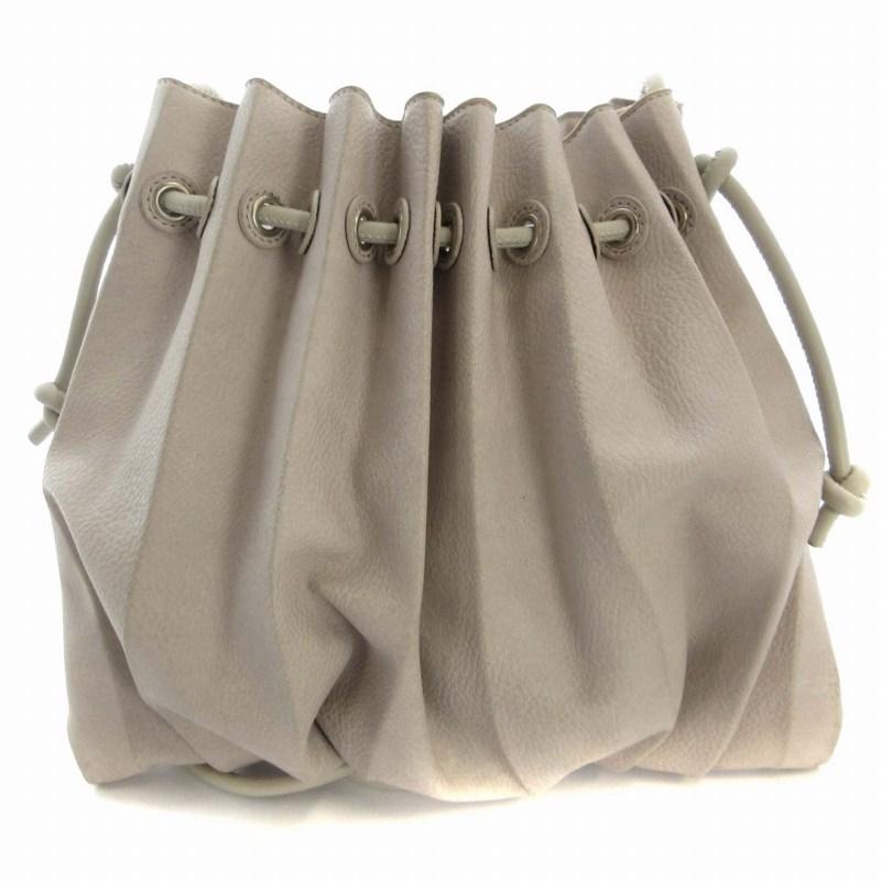 アメリヴィンテージ Ameri VINTAGE ショルダーバッグ プリーツ レザー 