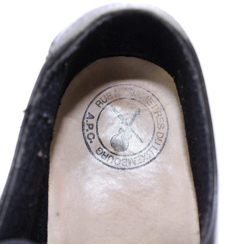 A.P.C.（アーペーセー） ポストマンシューズ レースアップ ローヒール