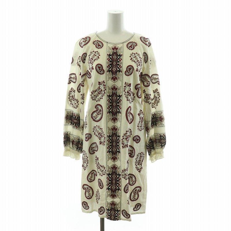 ✴︎美品✴︎ GRACE CONTINENTAL ペイズリー　刺繍　ワンピース グレースコンチネンタル GRACE CONTINENTAL ペイズリー刺繍ミニ