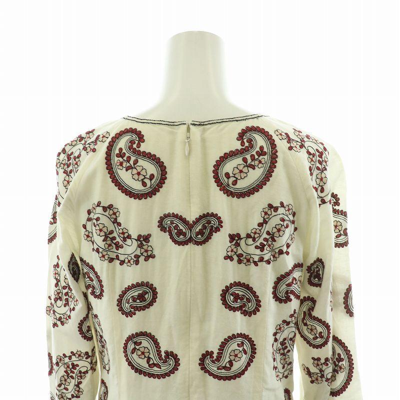 ✴︎美品✴︎ GRACE CONTINENTAL ペイズリー　刺繍　ワンピース グレースコンチネンタル GRACE CONTINENTAL ペイズリー刺繍ミニ