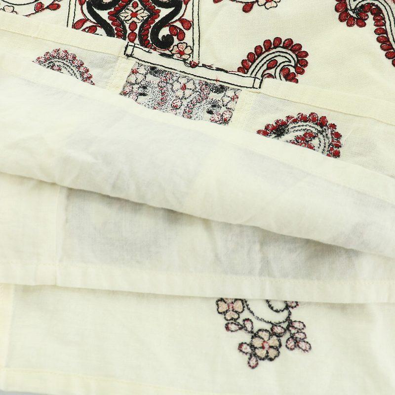 ✴︎美品✴︎ GRACE CONTINENTAL ペイズリー　刺繍　ワンピース グレースコンチネンタル GRACE CONTINENTAL ペイズリー刺繍ミニ