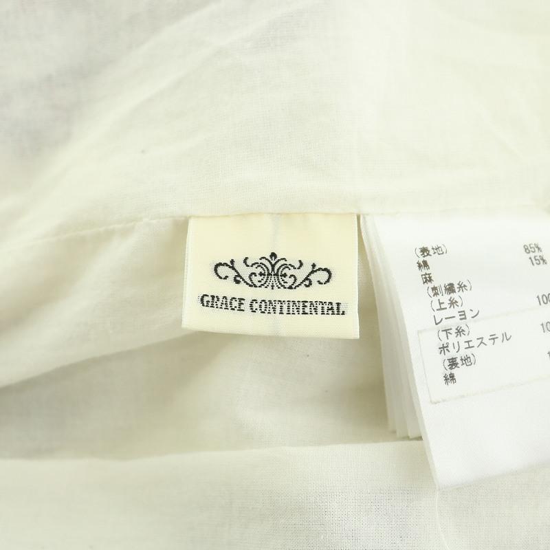 グレースコンチネンタル GRACE CONTINENTAL ペイズリー刺繍ミニ