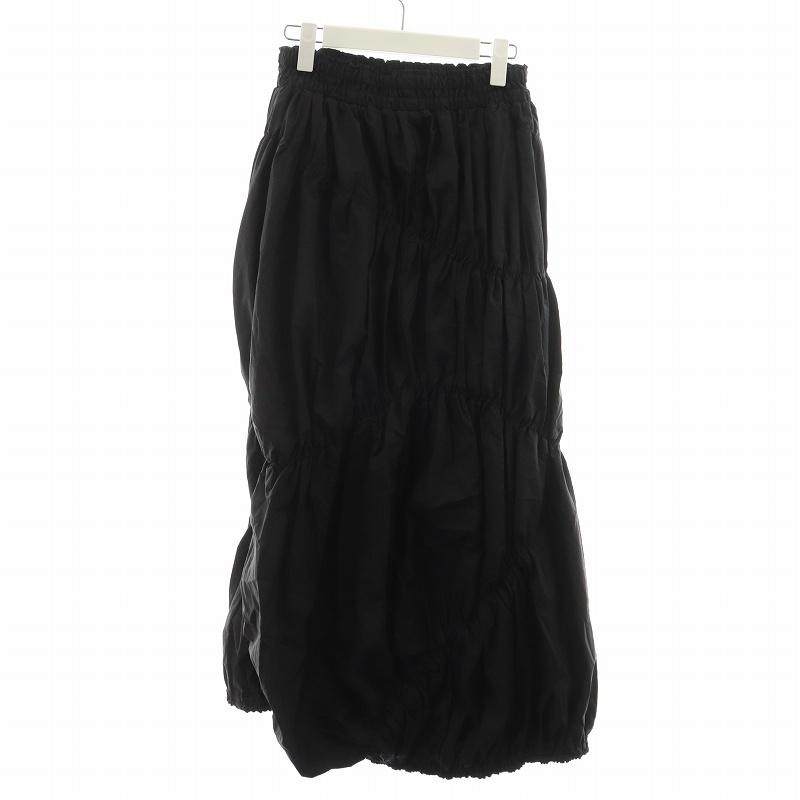 オーエムエムオー OMMO 24AW SPIRAL SHIRRING SK ギャザースカート