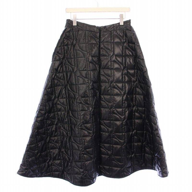 PATOU　パトゥ＊　リサイクル ポリエステル キルティングマキシ スカート PATOU パトゥ＊ リサイクル ポリエステル キルティングマキシ スカート