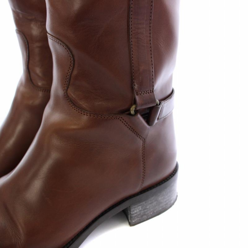 サルトル SARTORE レザー ロングブーツ ジョッキーブーツ 36