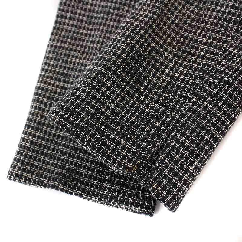 エストネーション ESTNATION スーツ セットアップ チェック スカート