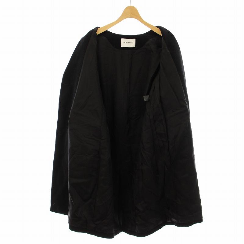 UNITED ARROWS ブラック ロングコート UNITED ARROWS（ユナイテッドアローズ） UNITED ARROWS UWSC Vノー