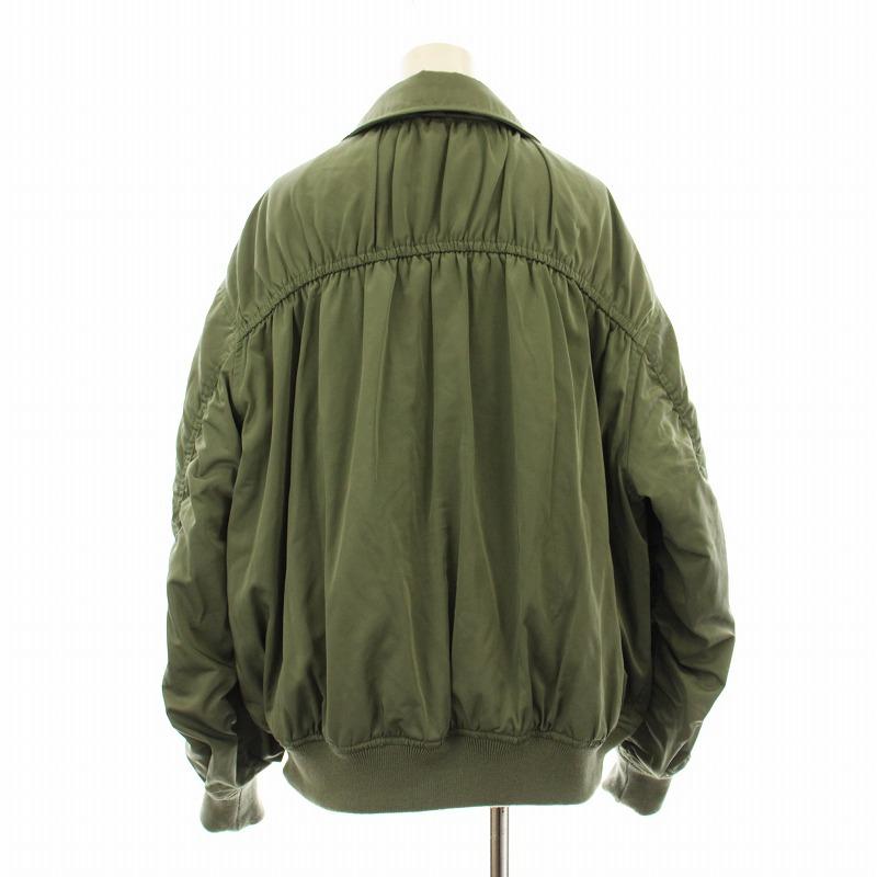 フリークスストア FREAKS STORE ギャザー ミリタリーブルゾン