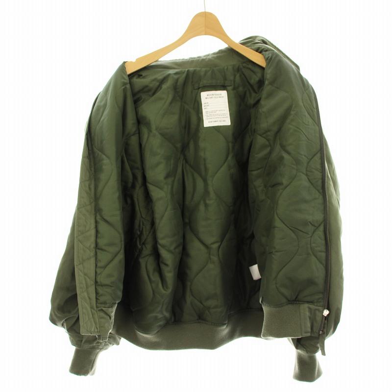 フリークスストア FREAKS STORE ギャザー ミリタリーブルゾン