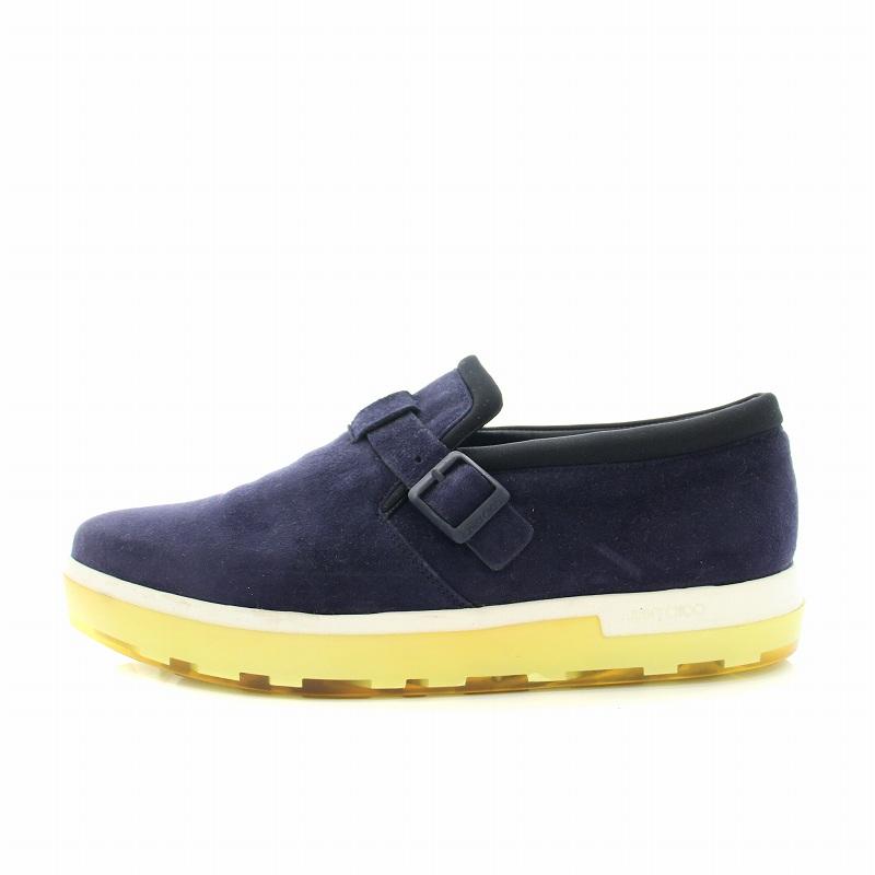 ジミーチュウ JIMMY CHOO スリッポン スニーカー シューズ スエード 37 