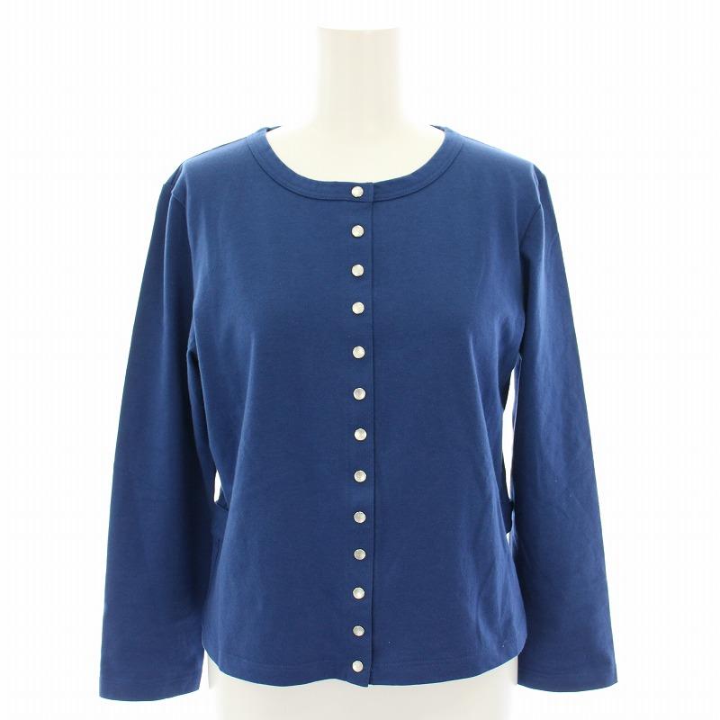 agnes b. アニエスベー プレッションカーディガン スナップ  