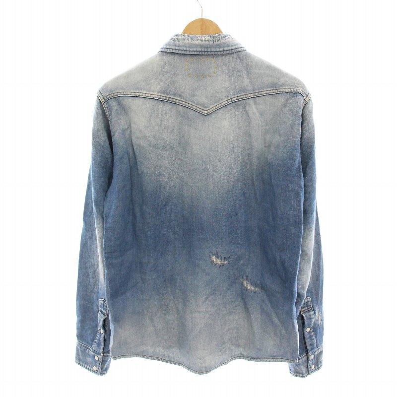 RH Vintage デニムシャツ ライトブルー Mサイズ RH Vintage デニムシャツ ライトブルー Mサイズ