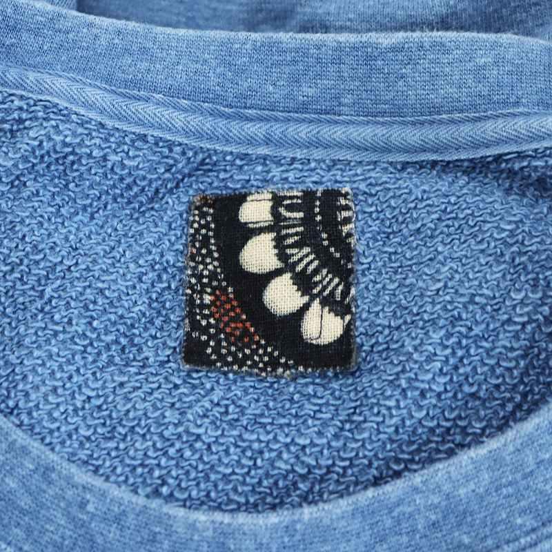 【中古】ビズビム VISVIM AMPLUS CREW L/S スウェット トレーナー 長袖 2 水色 ライトブルー 0221905010001 ビズビム VISVIM AMPLUS CREW L/S スウェット トレーナー 長袖 2 水色