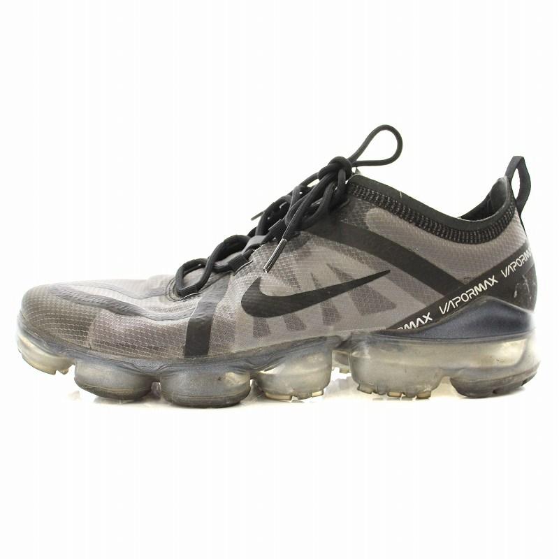 ナイキ AIRVAPORMAX 2019 エアヴァイパーマックス スニーカー 27cm ブラック グレー AR6631-004 メンズ NIKE NIKE（ナイキ） NIKE AIR VAPORMAX 2019 BLACK AR6631-004 エア