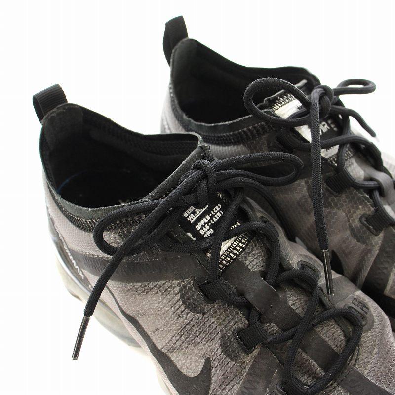 ナイキ AIRVAPORMAX 2019 エアヴァイパーマックス スニーカー 27cm ブラック グレー AR6631-004 メンズ NIKE ナイキ NIKE AIR VAPORMAX 2019 （GRAY） -靴＆ファッション通販