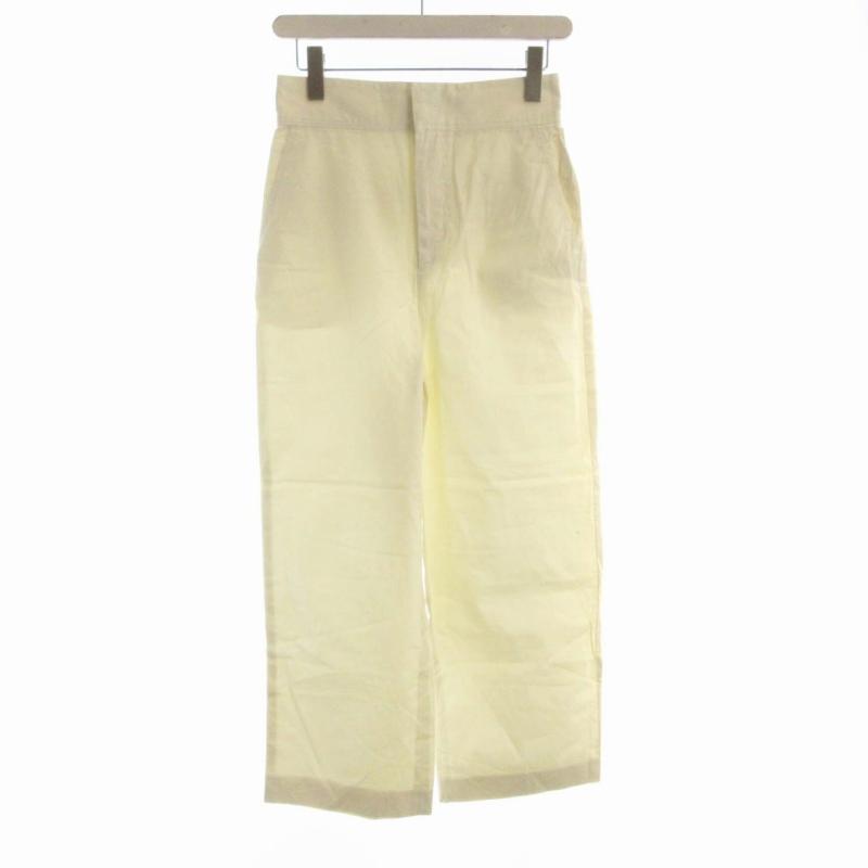 マカフィー MACPHEE トゥモローランド ワイドパンツ フルレングス 34  