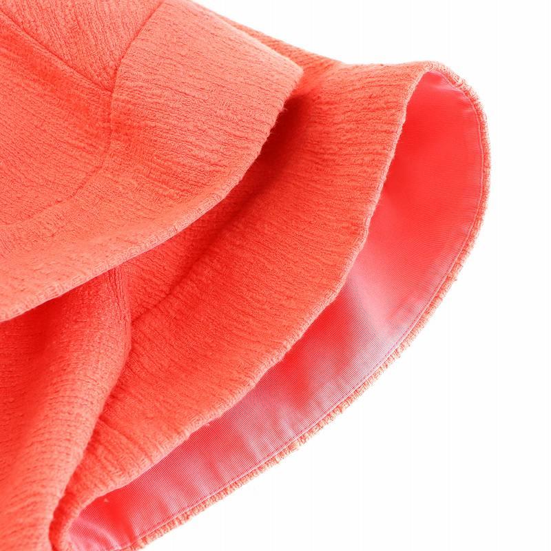 ドゥロワー Drawer スラブノーカラーショートスリーブジレ コート 半袖