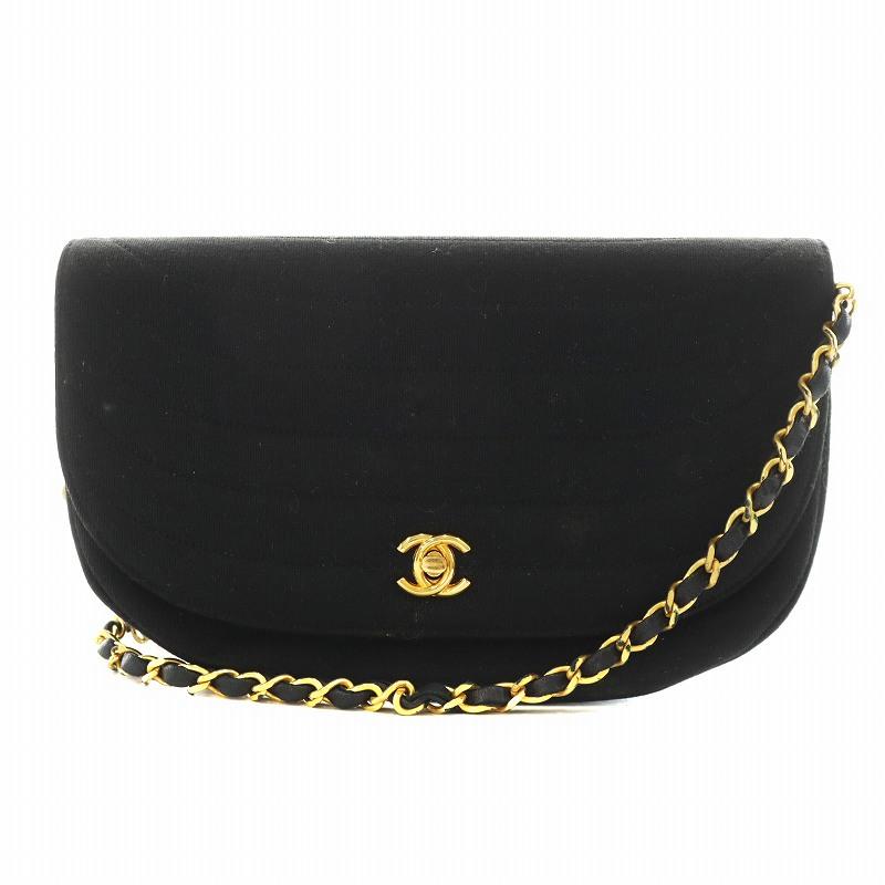 CHANEL（シャネル） ハーフムーン ココマーク ショルダーバッグ 