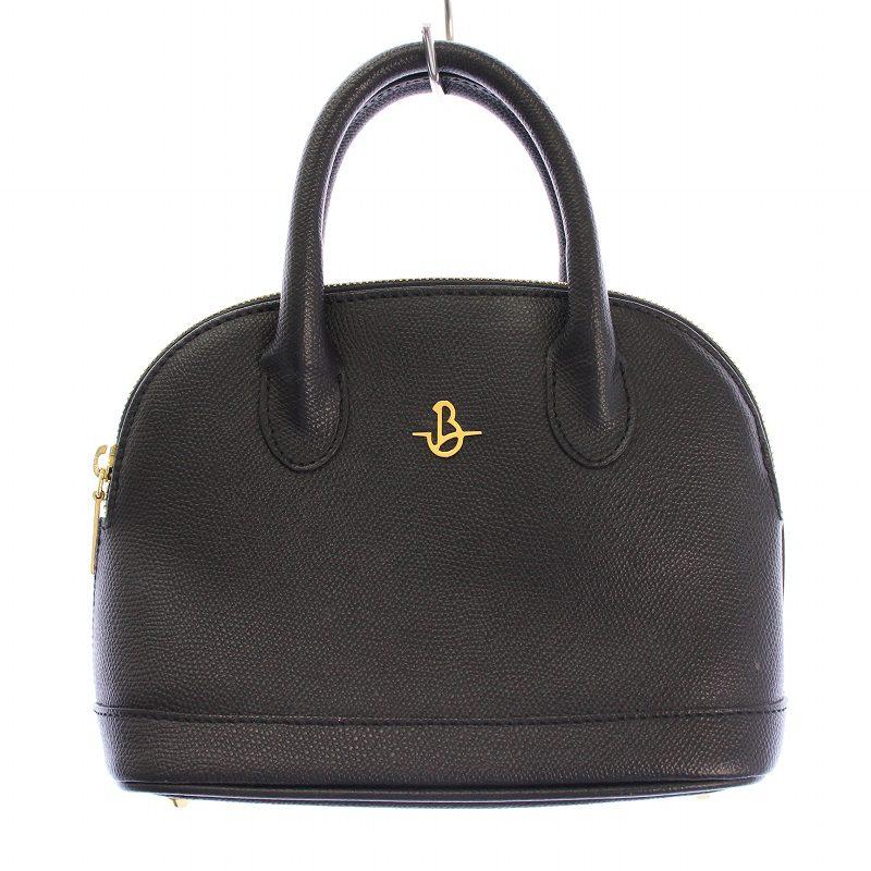 カルボッティ CARBOTTI ハンドバッグ コンパクト レザー ロゴ ワン  