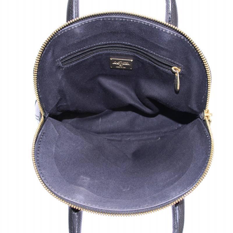 カルボッティ CARBOTTI ハンドバッグ コンパクト レザー ロゴ ワン  