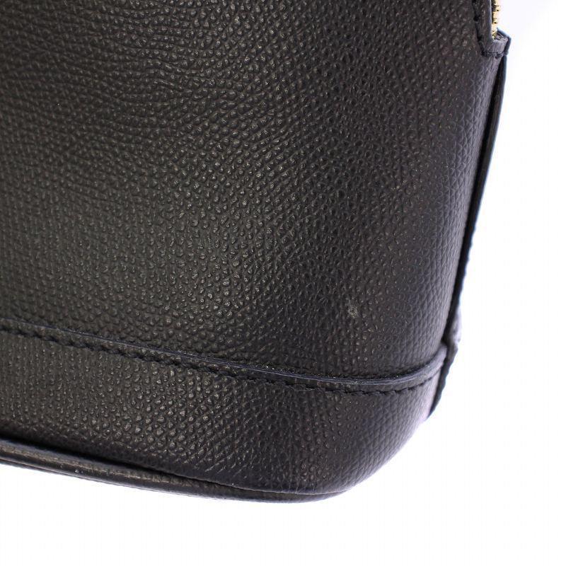 カルボッティ CARBOTTI ハンドバッグ コンパクト レザー ロゴ ワン  