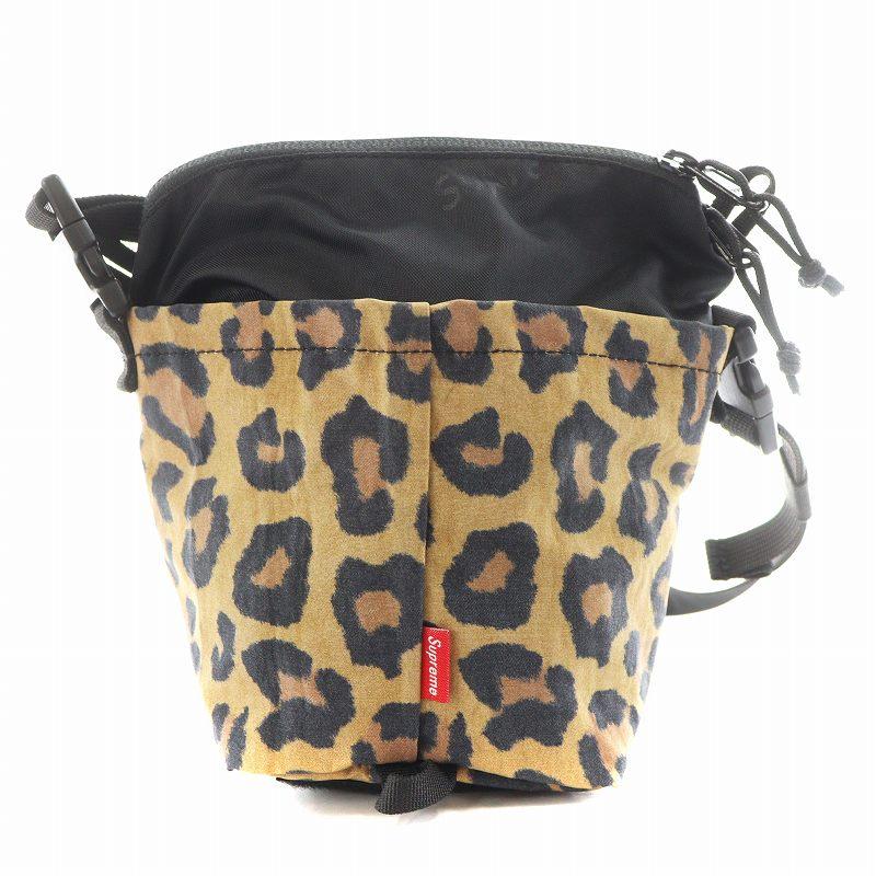 美品supreme シュプリーム　ネック　ポーチ レオパード　20 バッグ Supreme（シュプリーム） SUPREME 20FW レオパード ネックポーチ