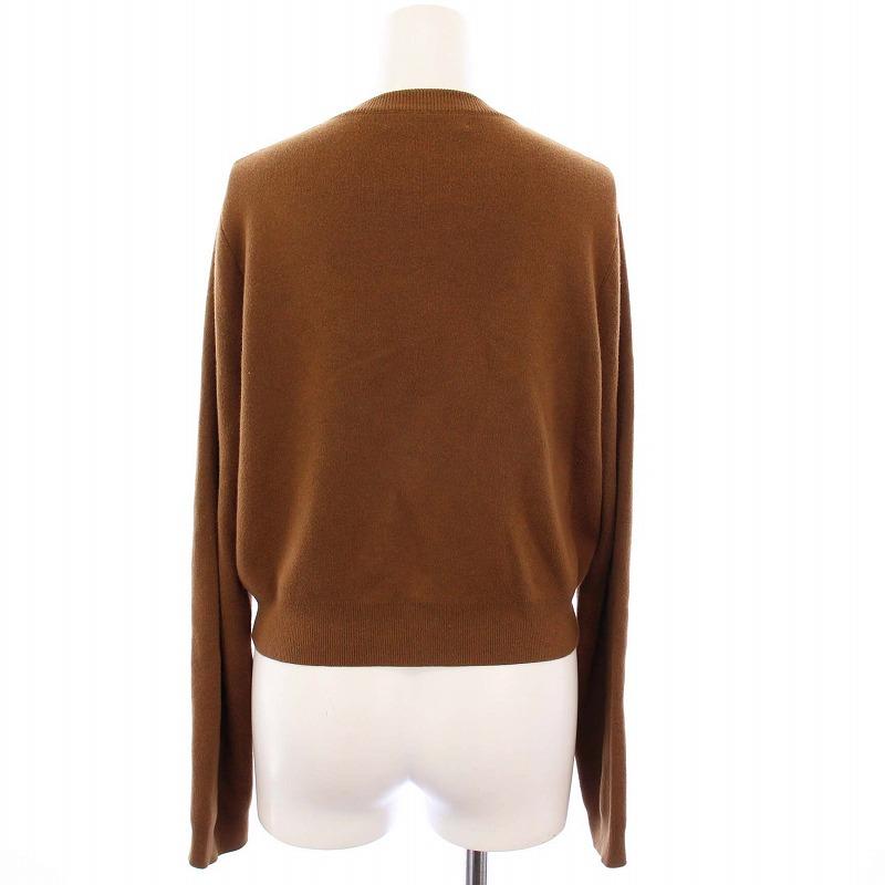 キャバン CABaN 19AW ニットカーディガン 長袖 クロップド丈 カシミヤ