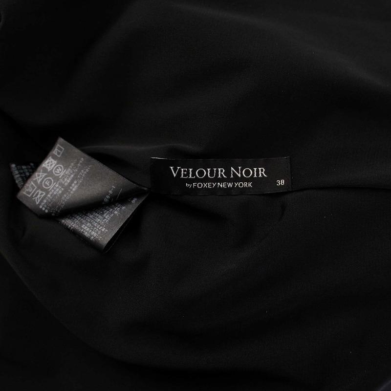 ベロアノワール バイ フォクシー ニューヨーク プチポイントドレス