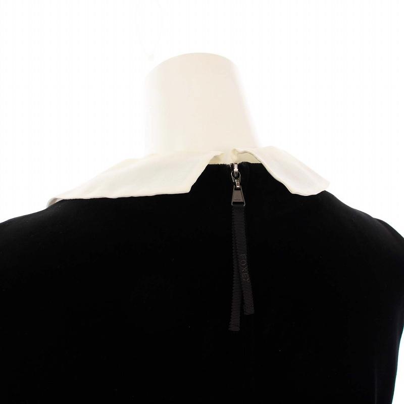 ベロアノワール バイ フォクシー ニューヨーク プチポイントドレス