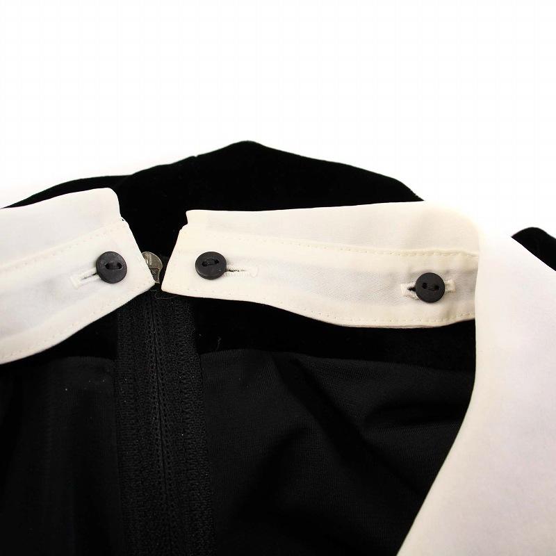 ベロアノワール バイ フォクシー ニューヨーク プチポイントドレス