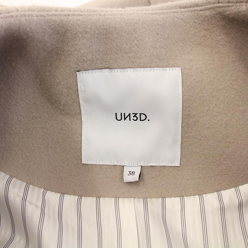 アンスリード UN3D. POCKET NO COLLAR CT ポケットノーカラーコート