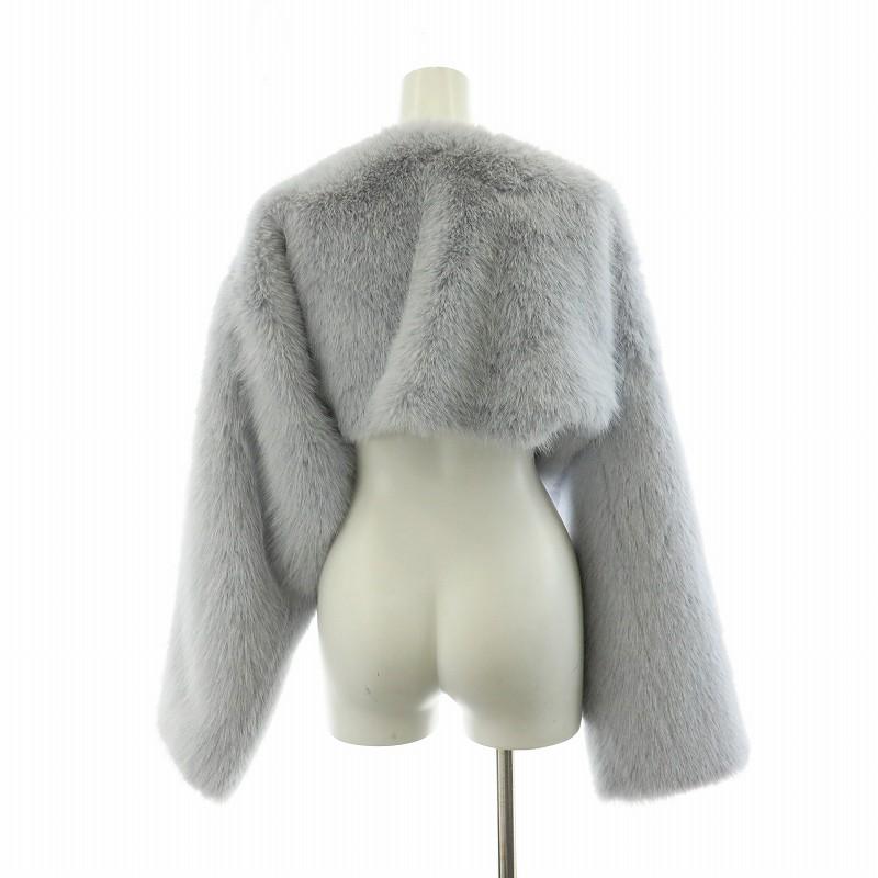 ファーファー furfur 24AW 2WAYエコファーボレロ ジャケット