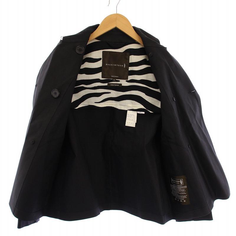 マッキントッシュ MACKINTOSH トレンチコート ショート丈 ゴム引き