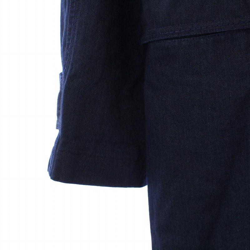 45R 45rpm おこめチノの908コート インディゴ ステンカラーコート