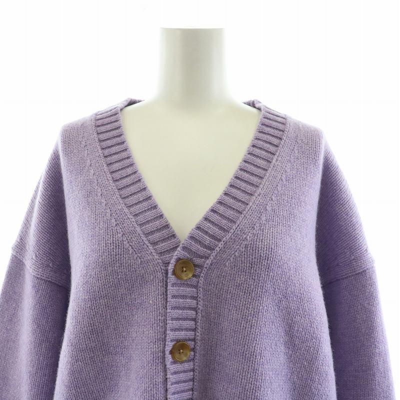 マカフィー MACPHEE トゥモローランド ラムカシミヤVネック