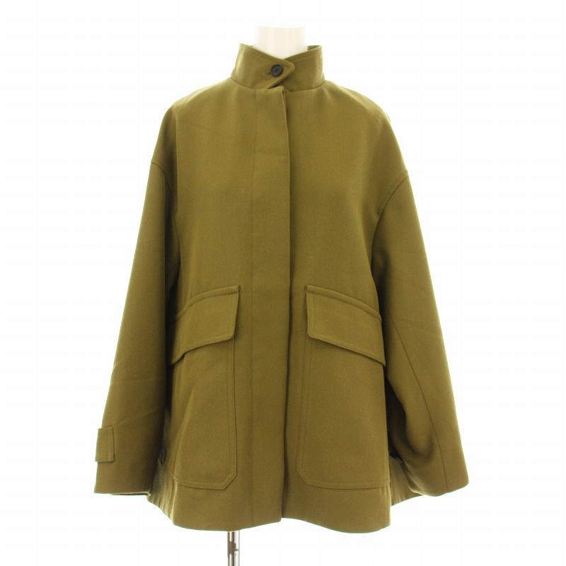 フォルフォルモ FORFORMO 722301 スタンドカラーコート フレア ウール