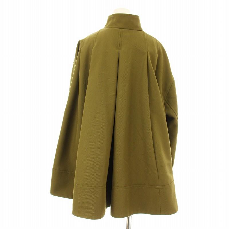 フォルフォルモ FORFORMO 722301 スタンドカラーコート フレア ウール