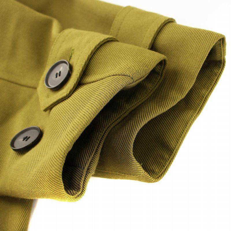 フォルフォルモ FORFORMO 722301 スタンドカラーコート フレア ウール