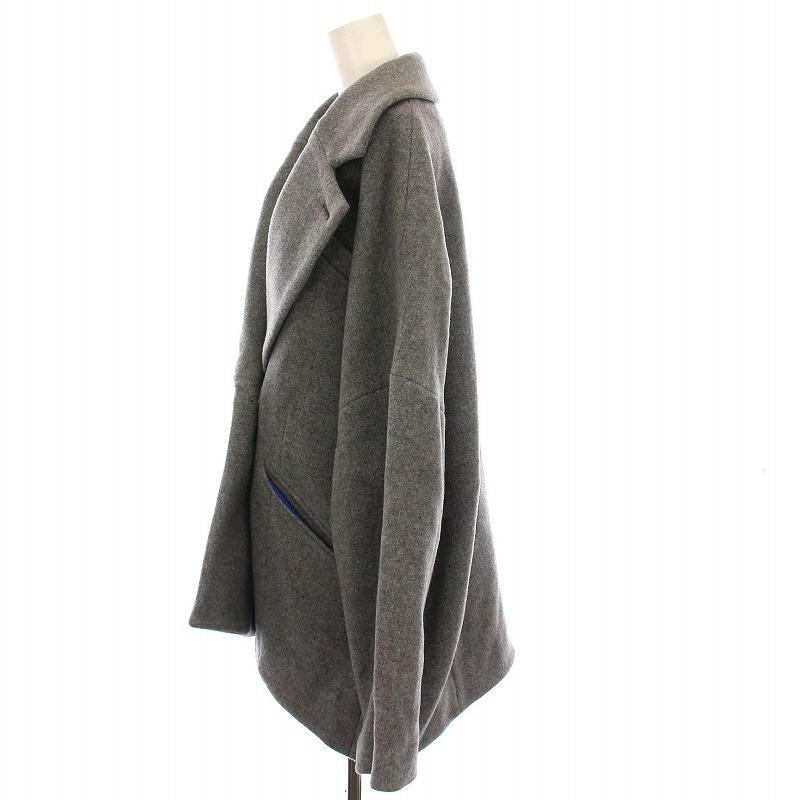 アンスリード UN3D. 23AW ドルマンミドルウールコート DOLMAN MIDDLE