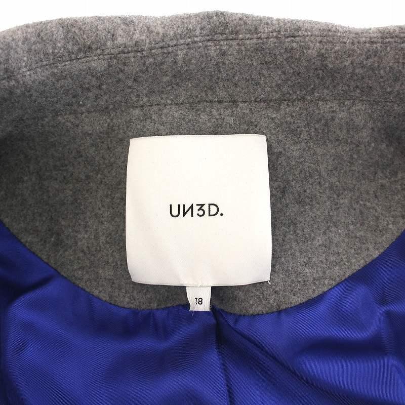 アンスリード UN3D. 23AW ドルマンミドルウールコート DOLMAN MIDDLE