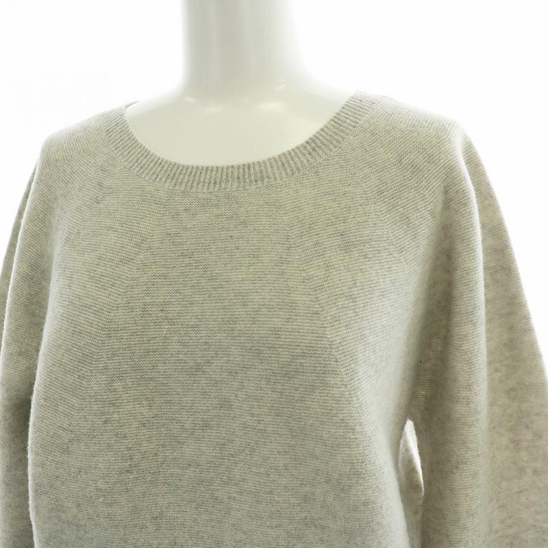 アナイ ニット セーター ウール 38 グレー 102128-16-240 ANAYI - アナイ ニット セーター ウール 38 グレー 102128-16-240の
