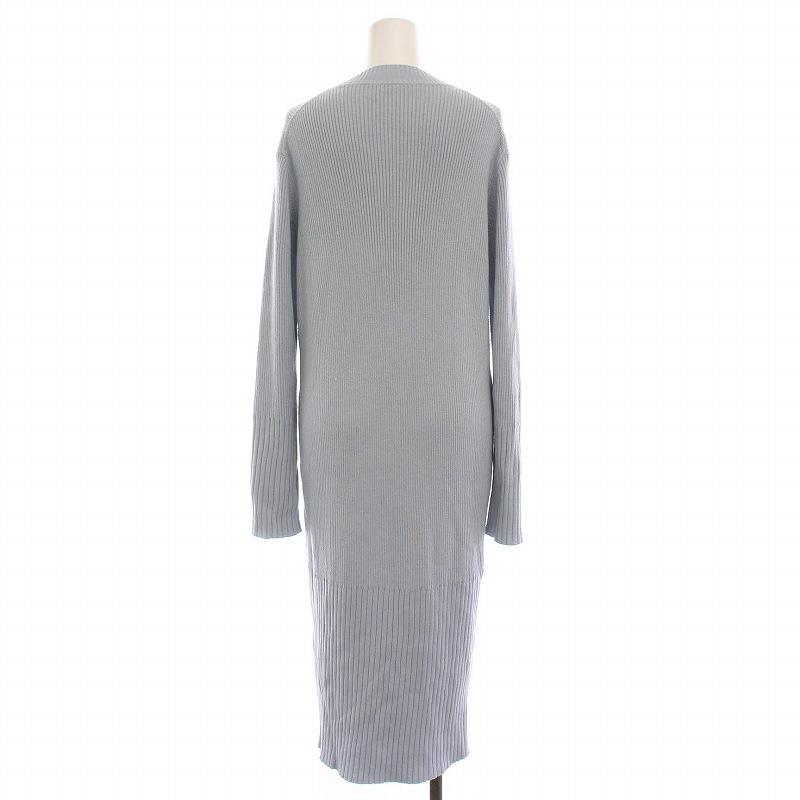 アドーア ADORE 21AW ニット ワンピース ロング リブ 長袖 36