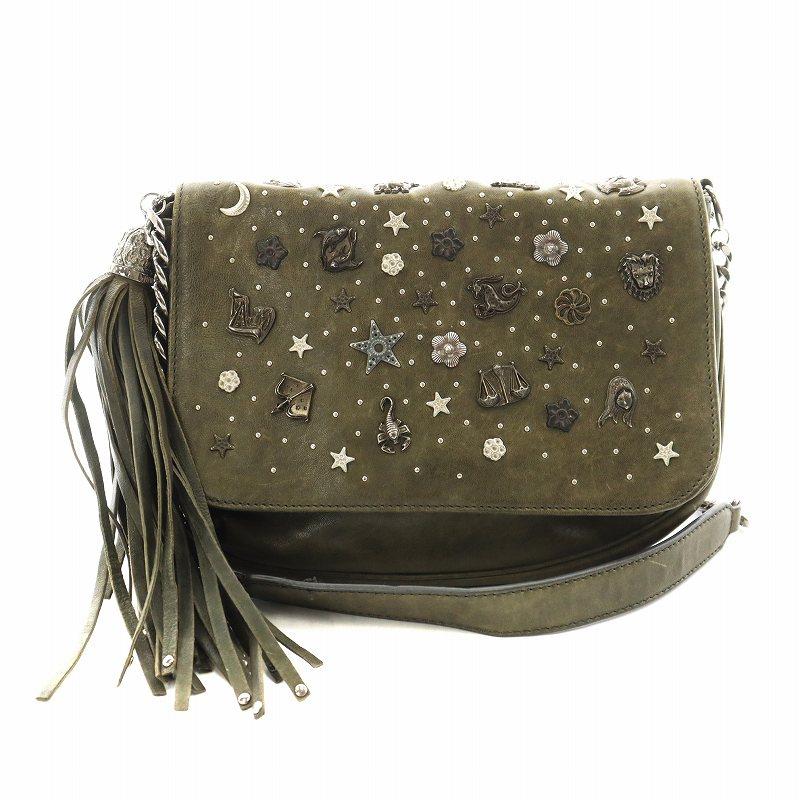ジミーチュウ JIMMY CHOO ワンショルダーバッグ タッセル 星 スター 