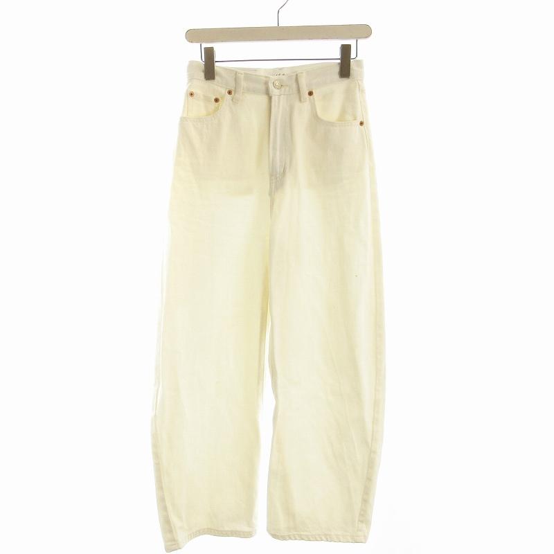 ミラオーウェン Mila Owen 24SS ハイウエストカーブデニムパンツ