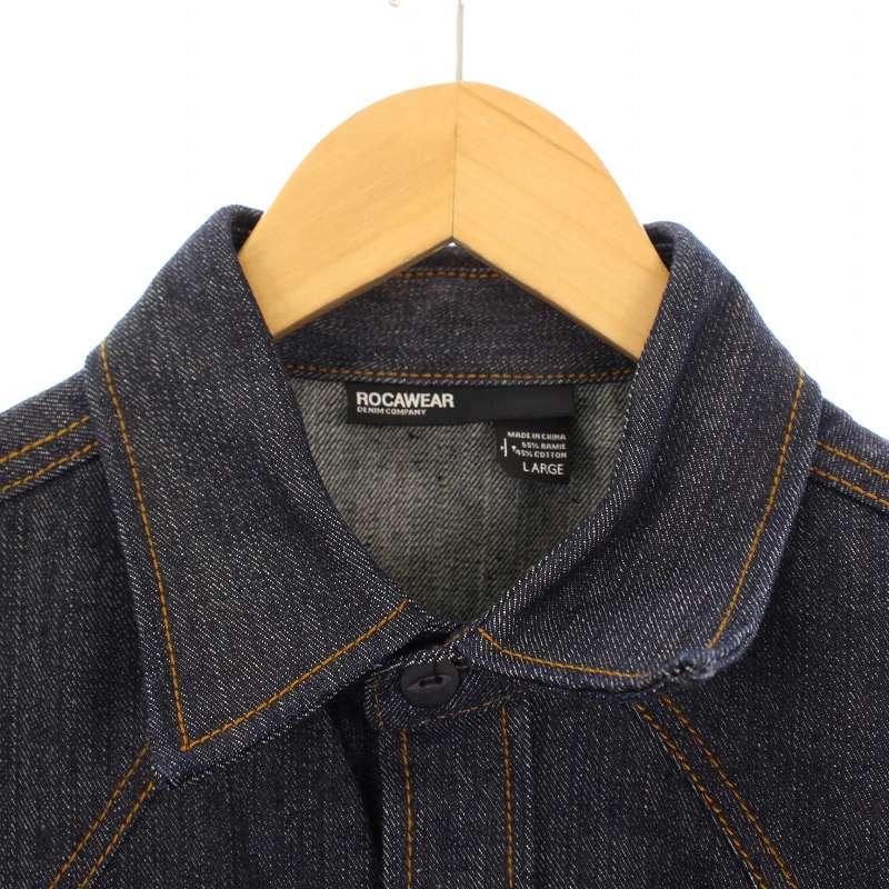 ロカウェア ROCAWEAR デニムジャケット Gジャン ジージャン アウター